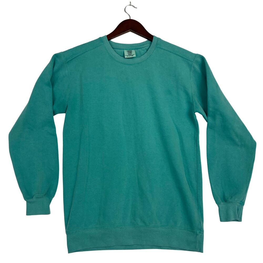 Comfort Colors TaylorMade Women’s Golf Social Club Crewneck Sweatshirt Teal S